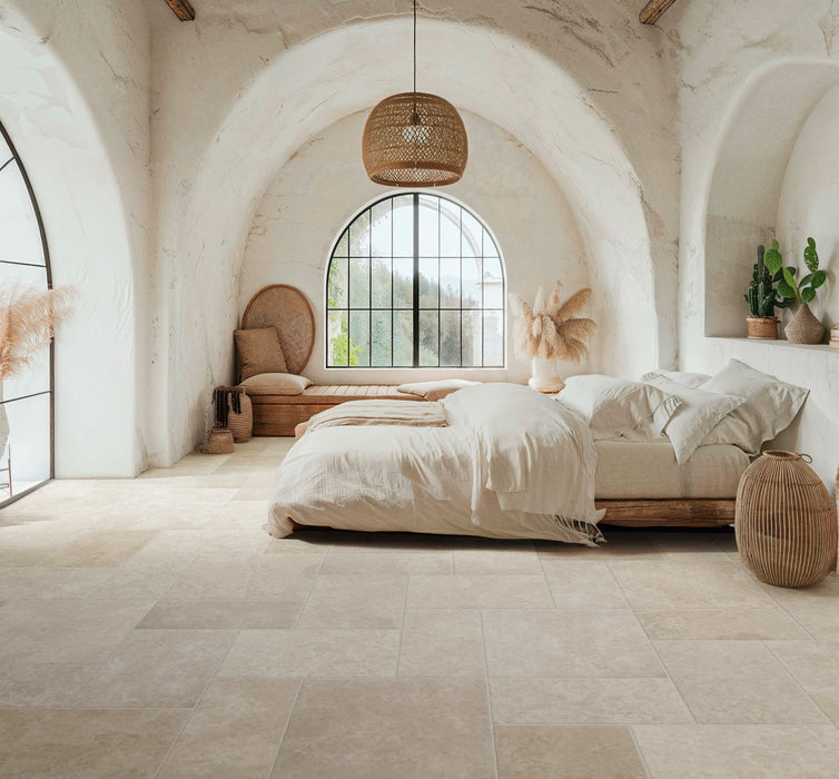 Levante Natural Tumbled Stone Effect Porcelain Tiles