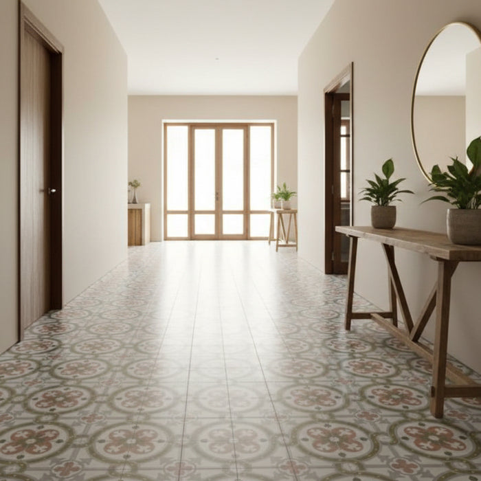 Livada green vitrified ceramic tiles 45x45cm All tiles TILEJOB