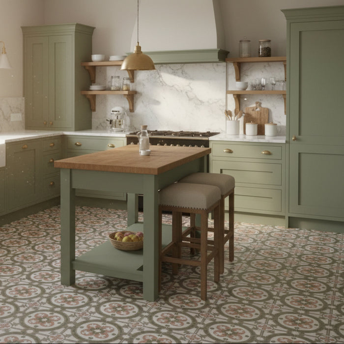 Livada green vitrified ceramic tiles 45x45cm All tiles TILEJOB