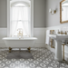 Livada grey vitrified ceramic tiles 45x45cm