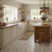 Livada  yellow vitrified ceramic tiles 45x45cm