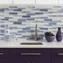 Agate Glass Lilac Mosaic 300x300x8mm TILEJOB.CO.UK