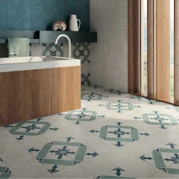 Eden Royal Classic Patterned Tile 20x20cm