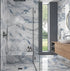 Ocean Blue Marble gloss porcelain tiles