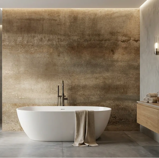 Oxid Brown Porcelain Tiles 60x120 and 60x60cm