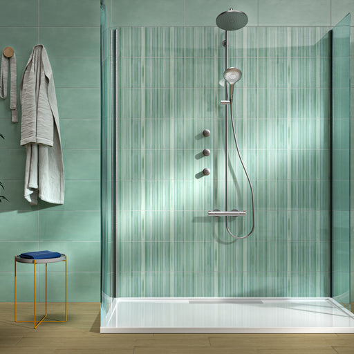 Portofino Smeraldo Green Ceramic Tiles 25x60cm