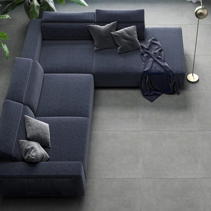 Resina Grigio matt porcelain tiles 60x120cm