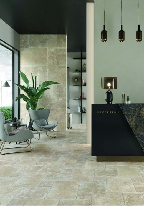 Pietre Lime Beige modular tiles porcelain All tiles TILEJOB