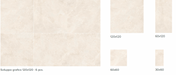 Moonlight Ivory porcelain tiles 60x60cm and 60x30cm