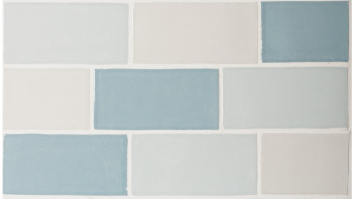 Sardinia Mix ceramic gloss 75x150x8mm