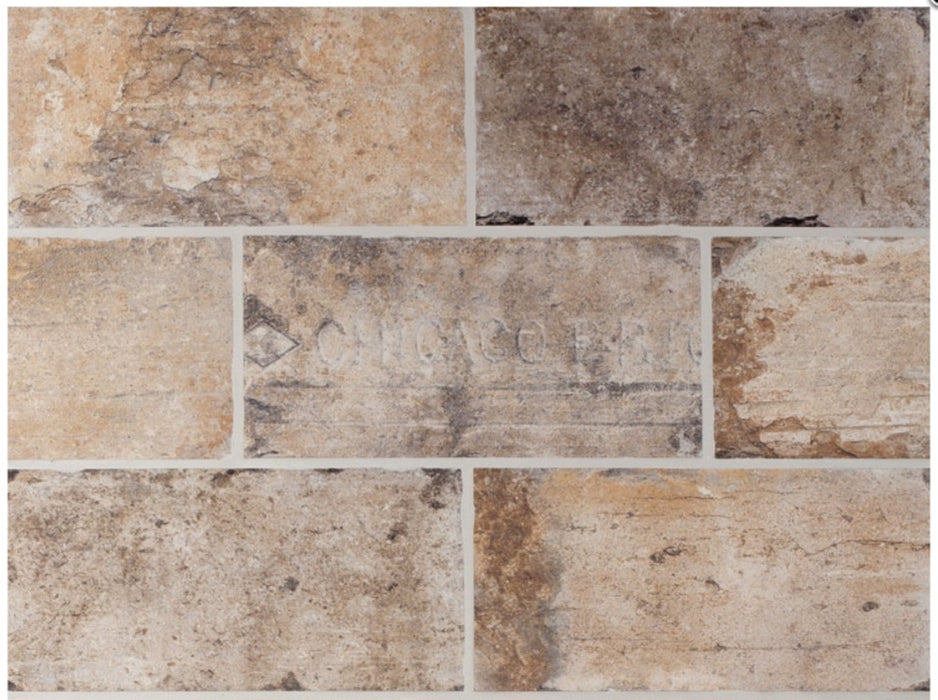 Chicago Taupe matt porcelain 100x200mm