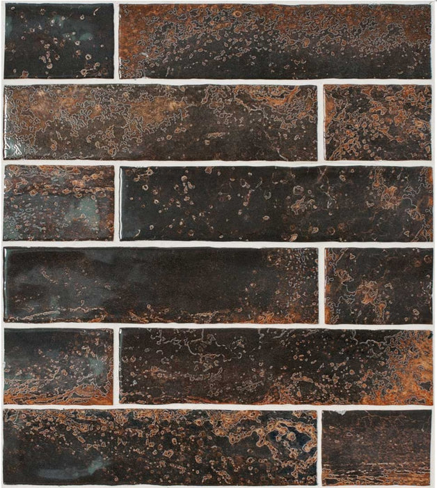 Copper Breeze  Brown ceramic gloss 75x300x9mm