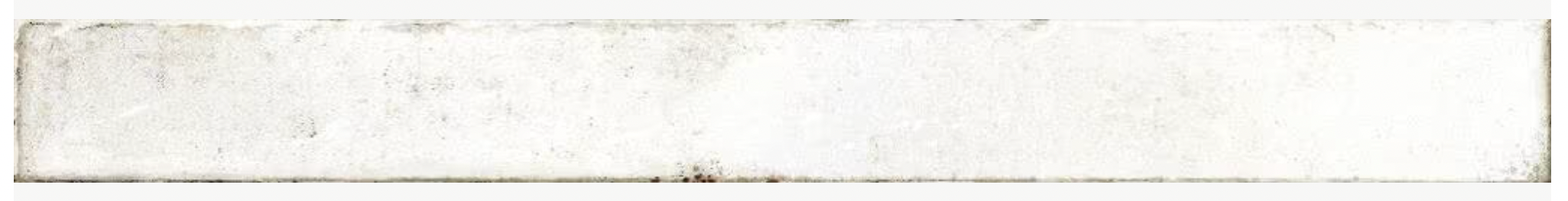 Genesi White Brillo Porcelain Tiles 4.8x45x0.8cm