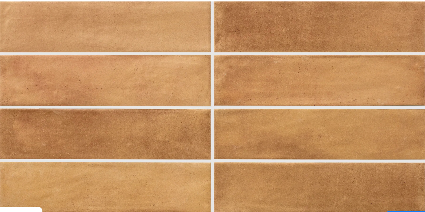 Monaco Brick honey matt porcelain 60x250x9mm