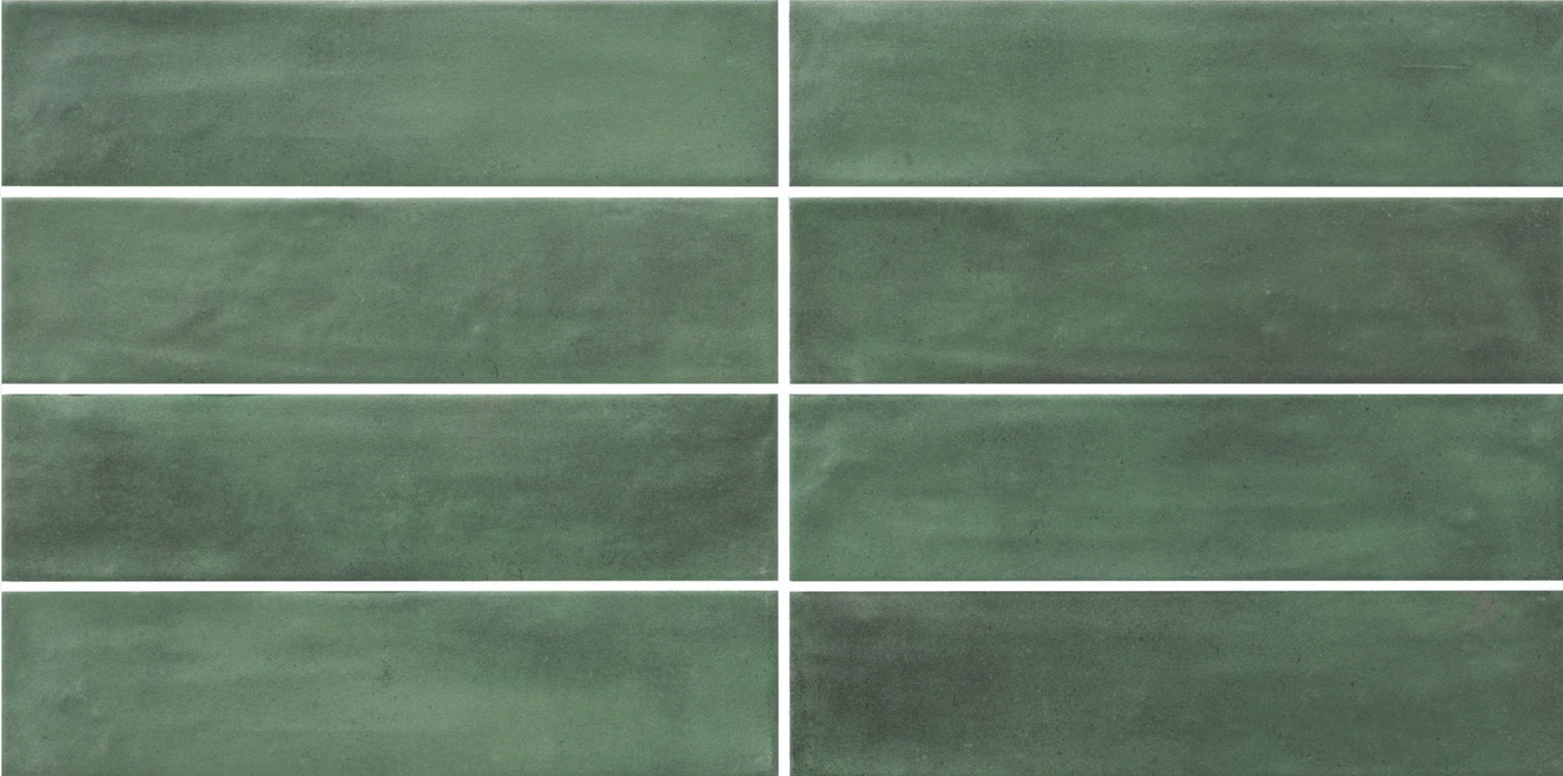 Monaco Brick green matt porcelain 60x250x9mm