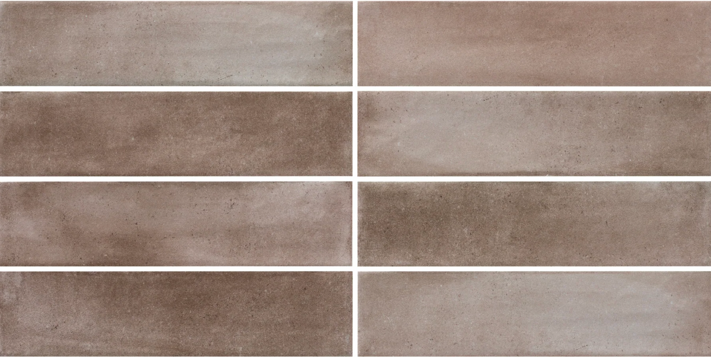 Monaco Brick light brown matt porcelain 60x250x9mm