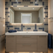 Dorset Rustic Mix Blue ceramic gloss 75x150x8mm