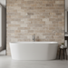 City Brick Taupe matt porcelain 100x200mm