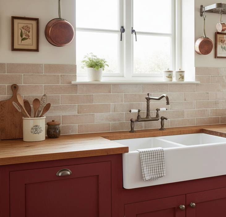 Lisbon Light Brown matt porcelain 74x247x10mm