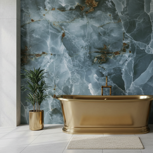 Iceland Onyx Marble Navy Blue 60x120cm