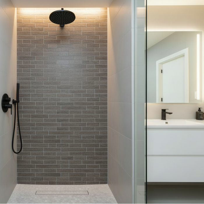 Frontier Ash Mosaic Wall 350x300x8mm