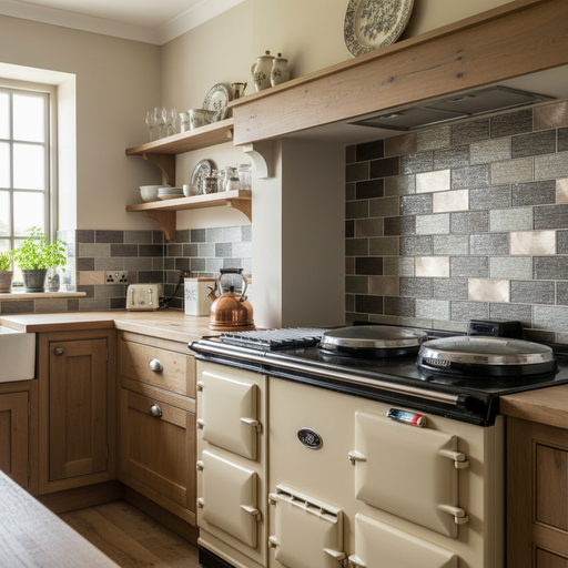 Portland Brown Brick Mosaic Wall 350x300x8mm