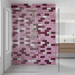 Portland Pink Brick Mosaic Wall 350x300x8mm