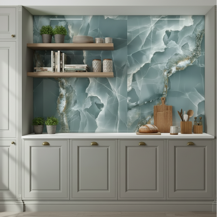 Onyx Aqua Gloss and Matt 30x60cm