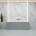 Light Carrara Blue Marble gloss and matt porcelain tiles 60x60cm, 60x120cm