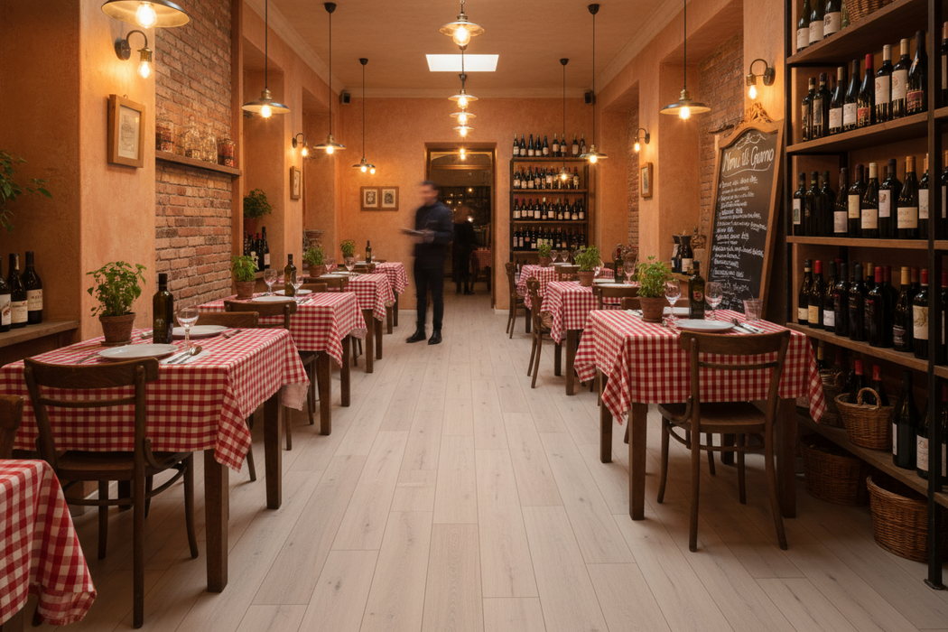 Mist Oak Elite Engineered Wood Flooring HDF Long Length 20X185cm