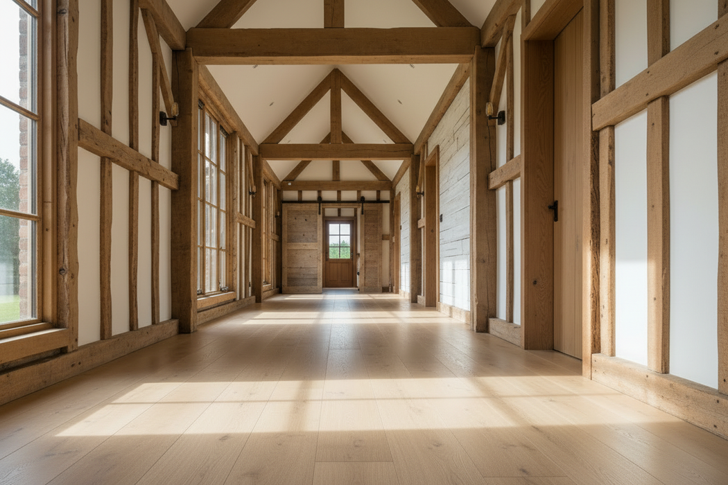 Elwood Oak Elite Engineered Wood Flooring HDF Long Length 20X185cm