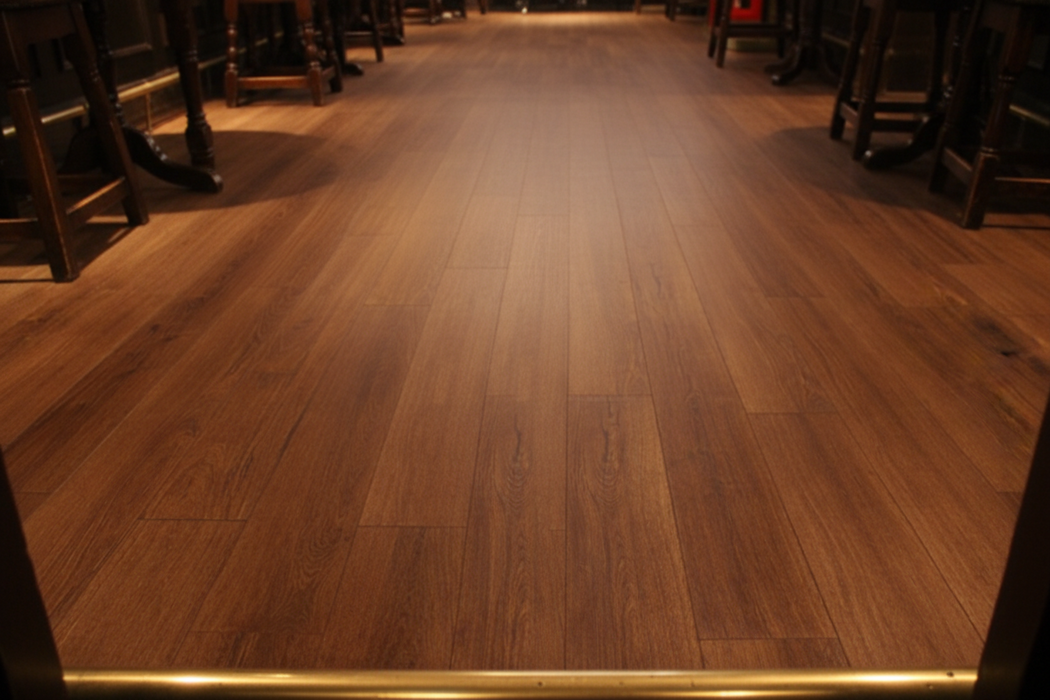 Harvest Oak Elite Engineered Wood Flooring HDF Long Length 20X185cm