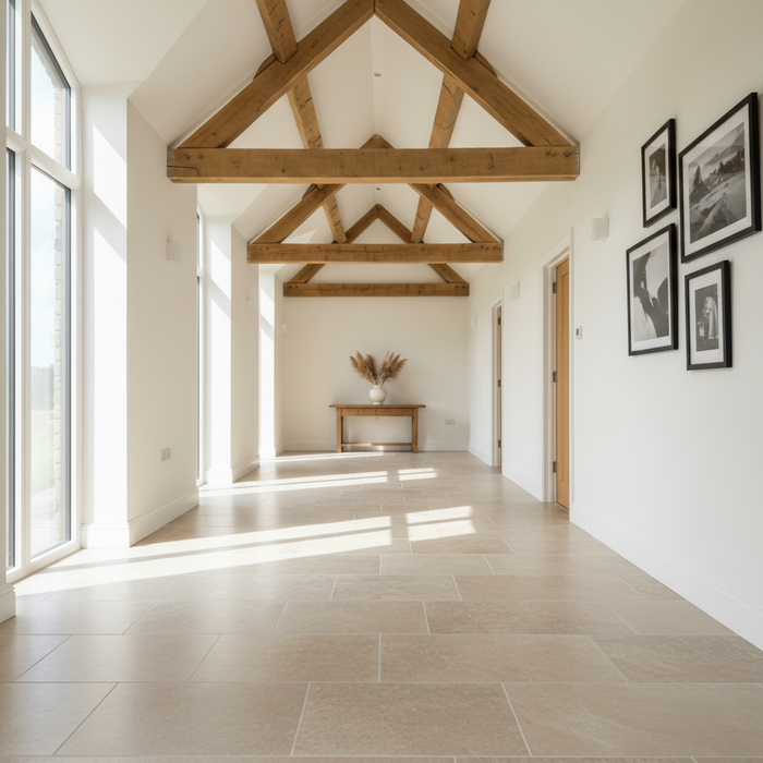 Pietre Lime Beige Modular Porcelain Floor Tiles