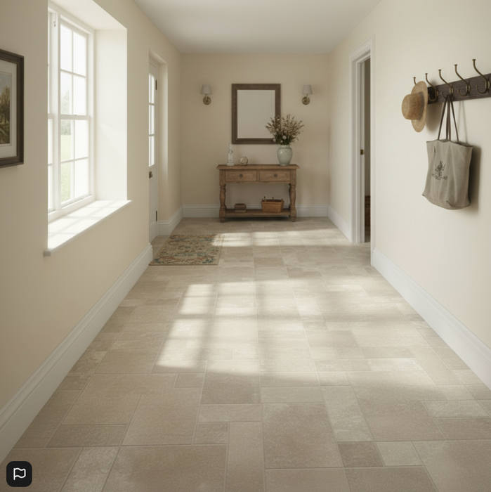 Pietre Lime Beige Modular Porcelain Floor Tiles