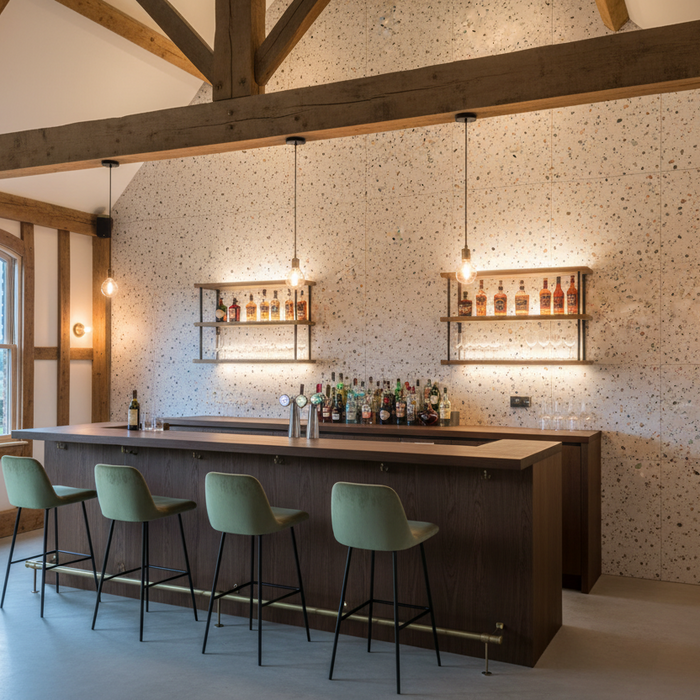 White terrazzo celleno 60x60cm