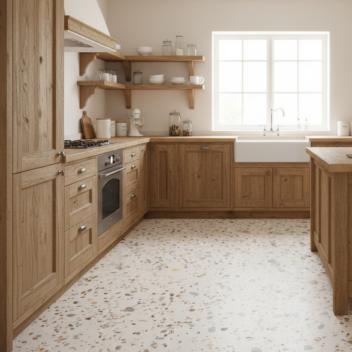 Cream Terrazzo Celleno 60x60cm