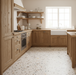 Cream Terrazzo Celleno 60x60cm