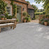 Makira Outdoor Light Grey Concrete Effect Floor Tiles 60x60cm