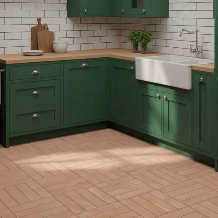 Terra Rosso Firenze Terracotta brick porcelain tiles