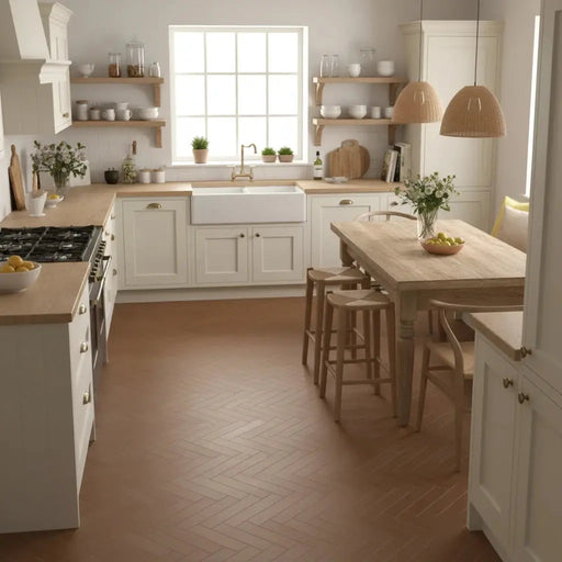 Terra di Lucca Red Terracotta brick porcelain tiles