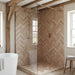 Terracotta effect brick slips porcelain tiles