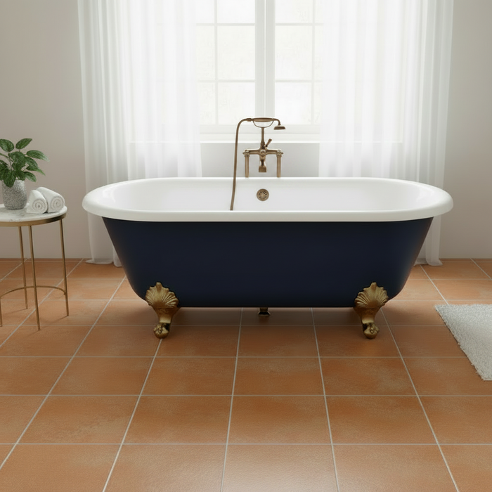 Trapani Terracotta Porcelain Tiles 25x25cm
