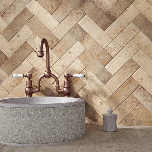 Tierra de Cordoba Beige Terracotta brick tiles 6.5x20cm