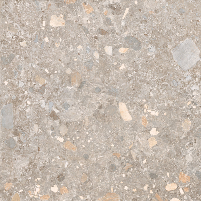 Ceppo Di Gre Sabbia porcelain tiles 90x90cm