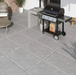 Yorkshire Antique Ivory Tumbled Effect Outdoor Porcelain Tiles