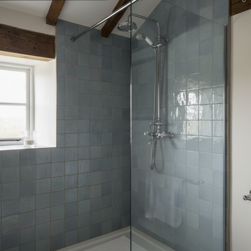 Zellige Morocco Baby Blue Wall Tiles 10×10cm