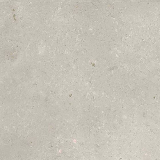 Fossil Travertine floor porcelain tiles cut sample