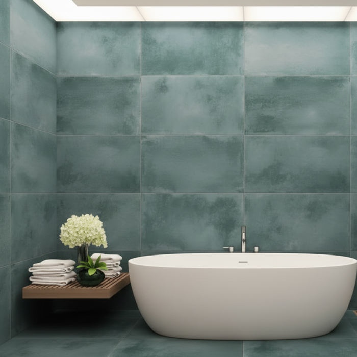 Green Metal Matt Tiles 60X30, 60X60cm