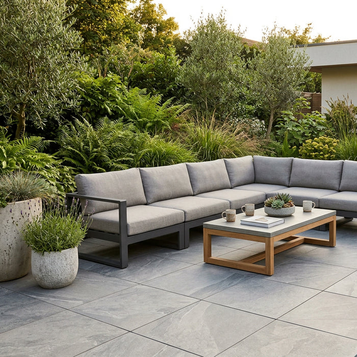 Brazilian Grey outdoor porcelain tiles 60x90x2cm All tiles TILEJOB