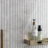 Stonehouse Zenetti Studio Grey Decor Marble Effect Fluted Wall Tiles Matt 30x60cm